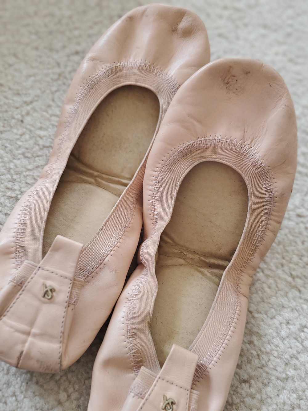 Women's Ballet Flats in Blush Pink sz 11M